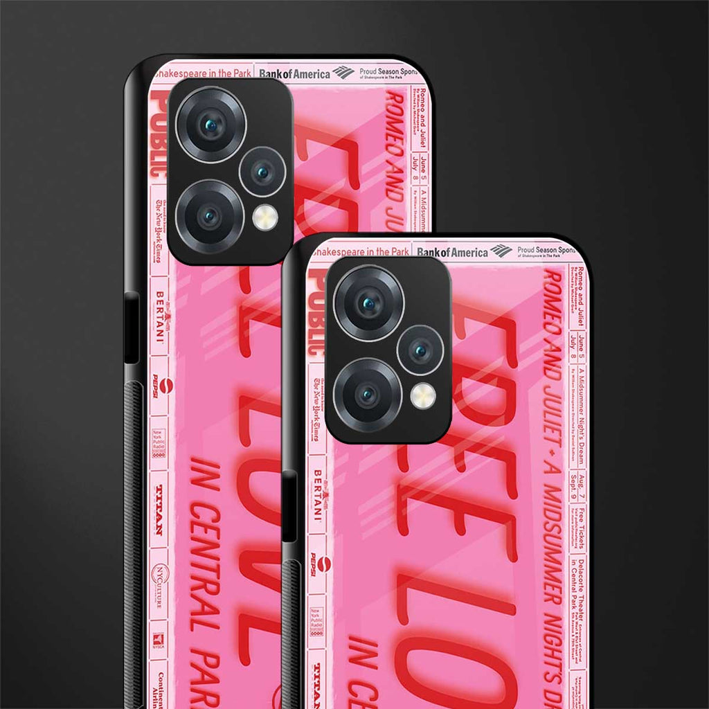 free love back phone cover | glass case for realme 9 pro 5g