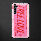 free love glass case for realme x50 pro image