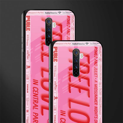 free love glass case for realme x2 pro image-2