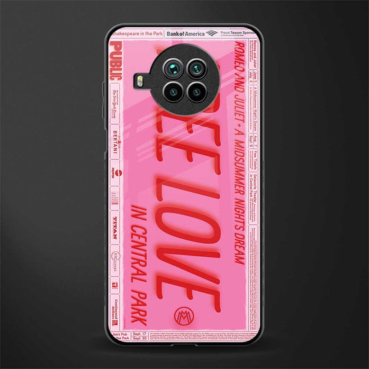 free love glass case for mi 10i image