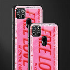 free love glass case for realme c21 image-2