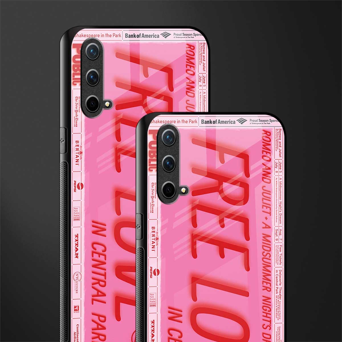 free love glass case for oneplus nord ce 5g image-2