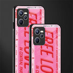 free love glass case for realme c35 image-2