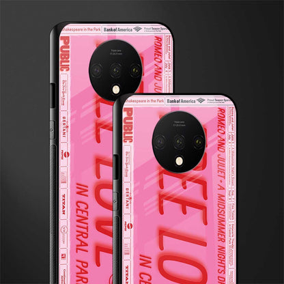free love glass case for oneplus 7t image-2