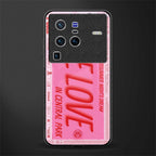free love glass case for vivo x80 pro 5g image