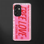 free love back phone cover | glass case for samsung galaxy a14 5g