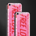 free love glass case for iphone 6 image-2