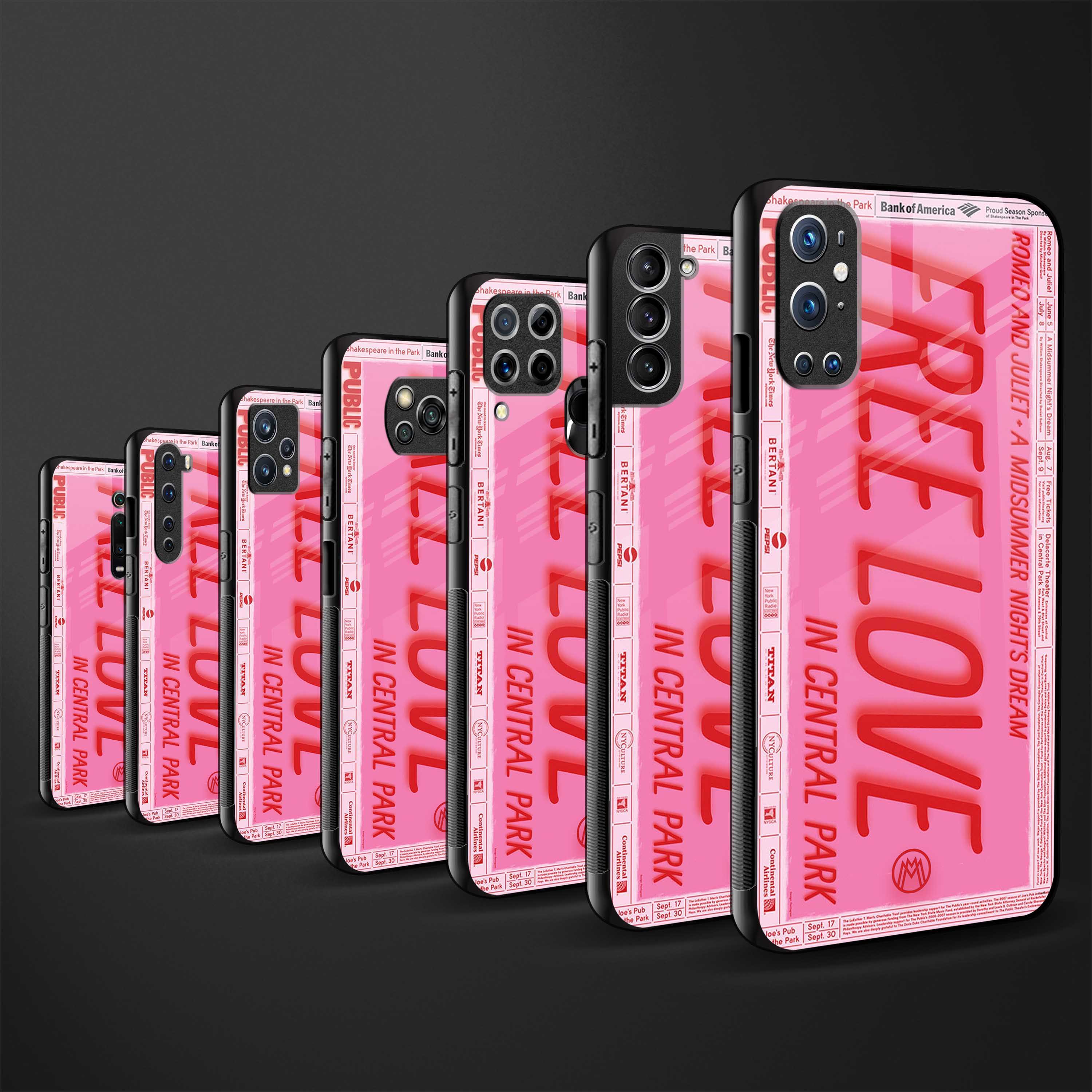 free love glass case for oppo a54 image-3