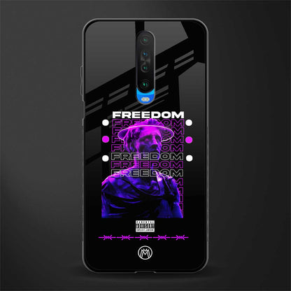 freedom glass case for poco x2 image