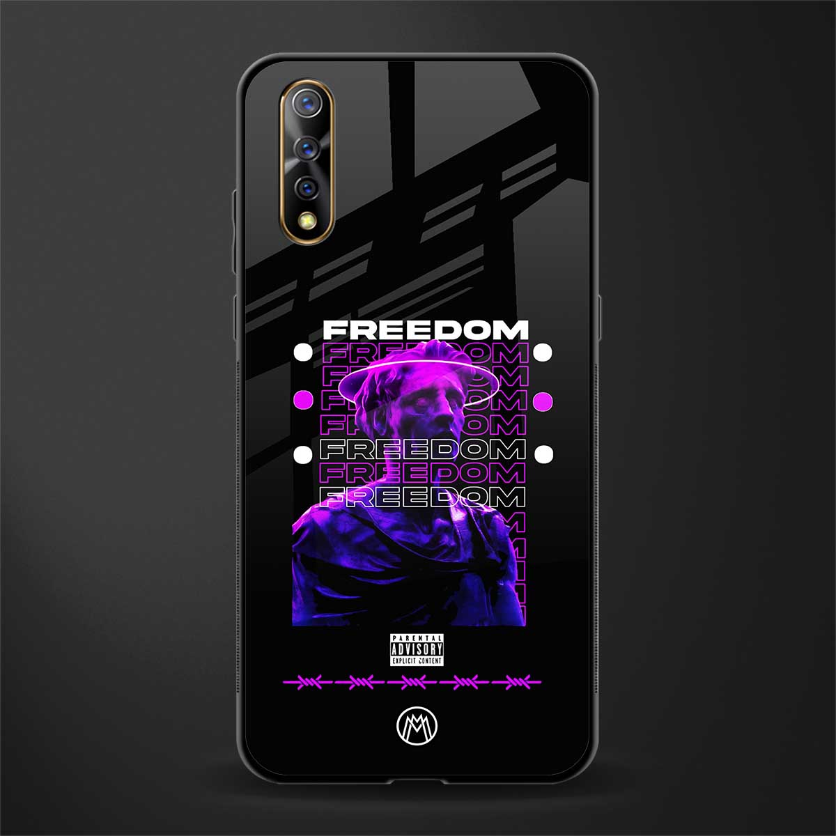 freedom glass case for vivo z1x image