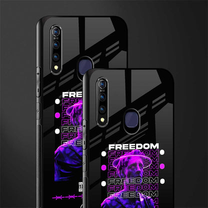 freedom glass case for vivo z1 pro image-2