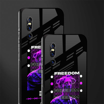 freedom glass case for vivo v15 pro image-2