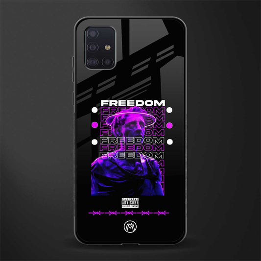 freedom glass case for samsung galaxy a71 image