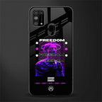 freedom glass case for samsung galaxy f41 image