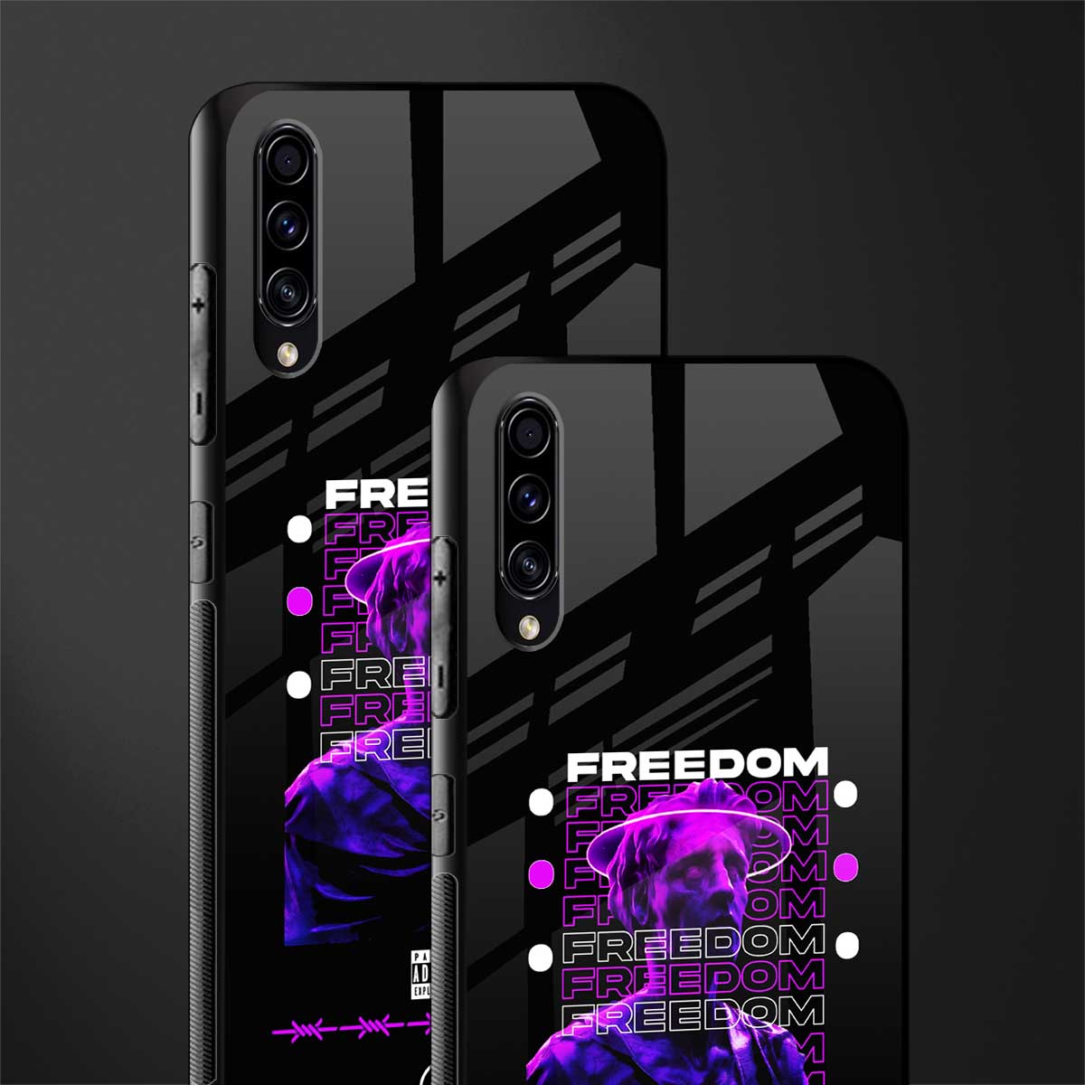 freedom glass case for samsung galaxy a50 image-2