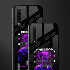 freedom glass case for mi a3 redmi a3 image-2