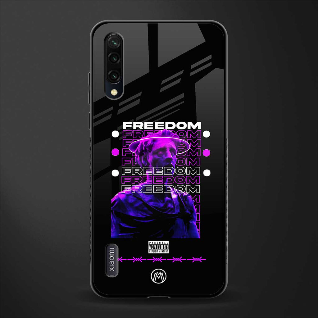 freedom glass case for mi a3 redmi a3 image