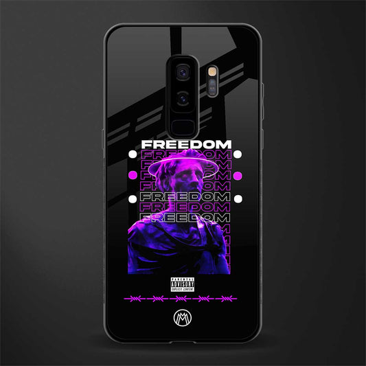 freedom glass case for samsung galaxy s9 plus image