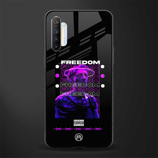 freedom glass case for realme x2 image