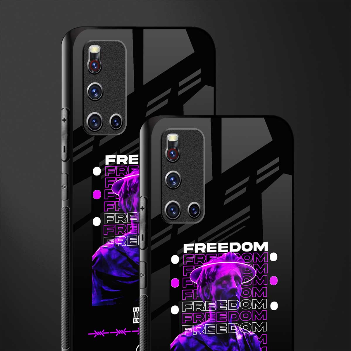 freedom glass case for vivo v19 image-2