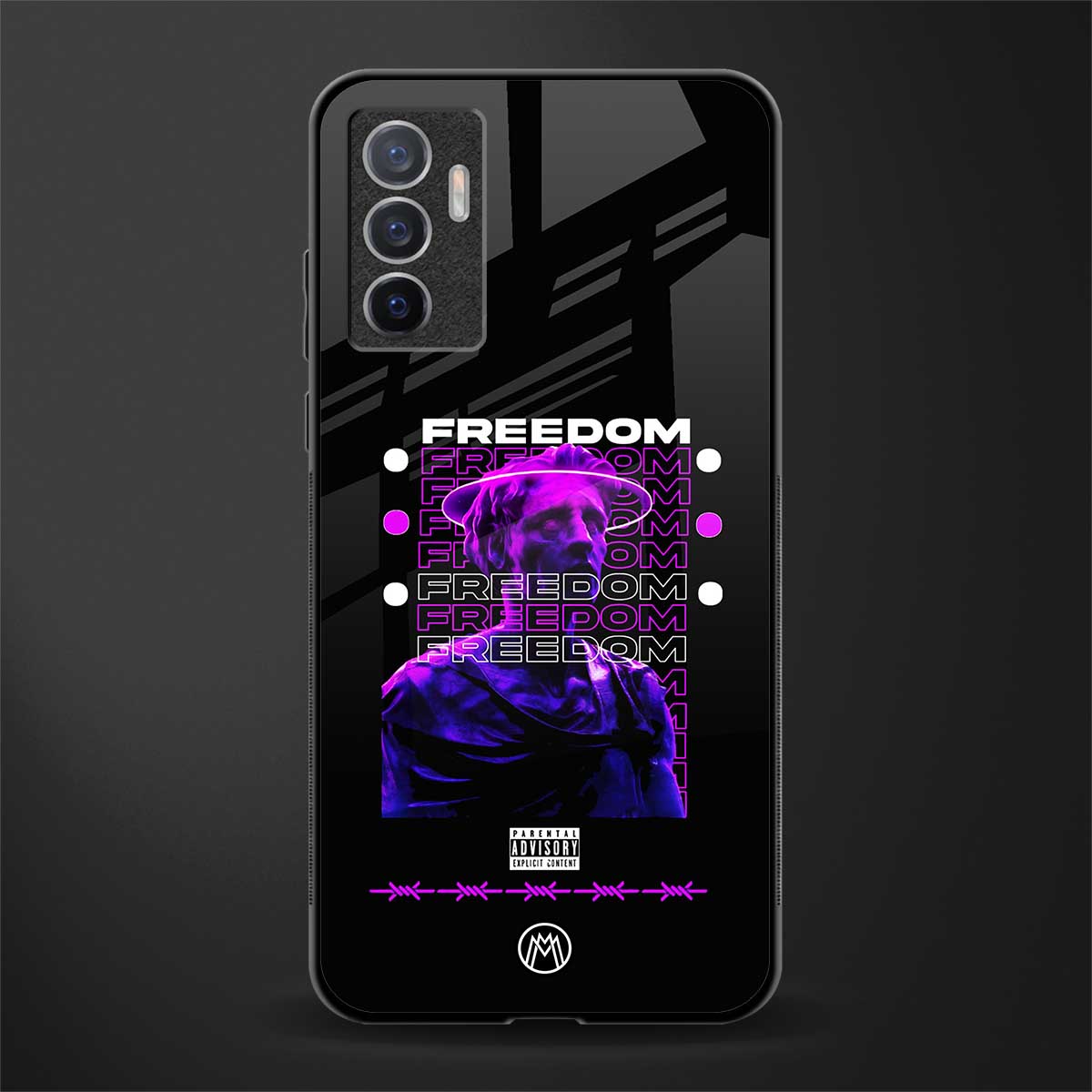 freedom glass case for vivo v23e image