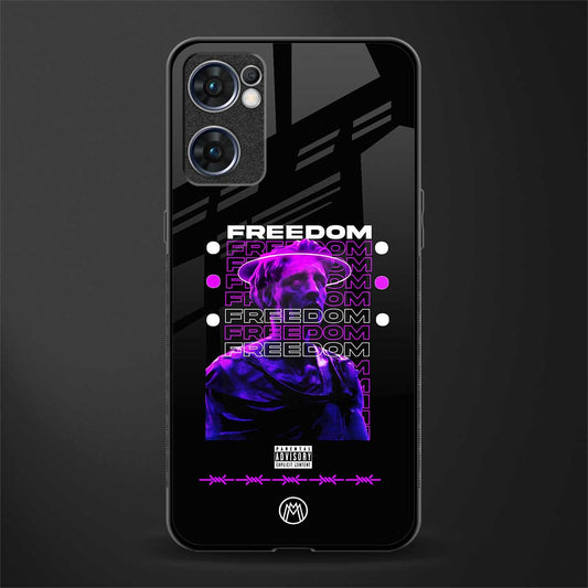 freedom glass case for oppo reno7 5g image