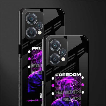 freedom back phone cover | glass case for realme 9 pro 5g