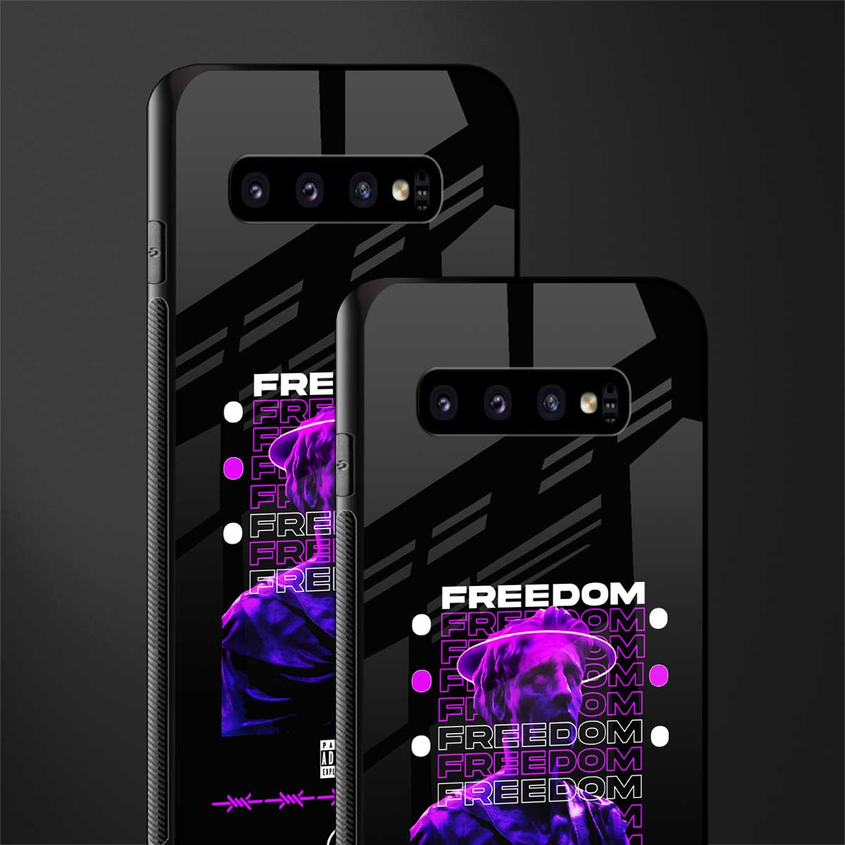 freedom glass case for samsung galaxy s10 image-2
