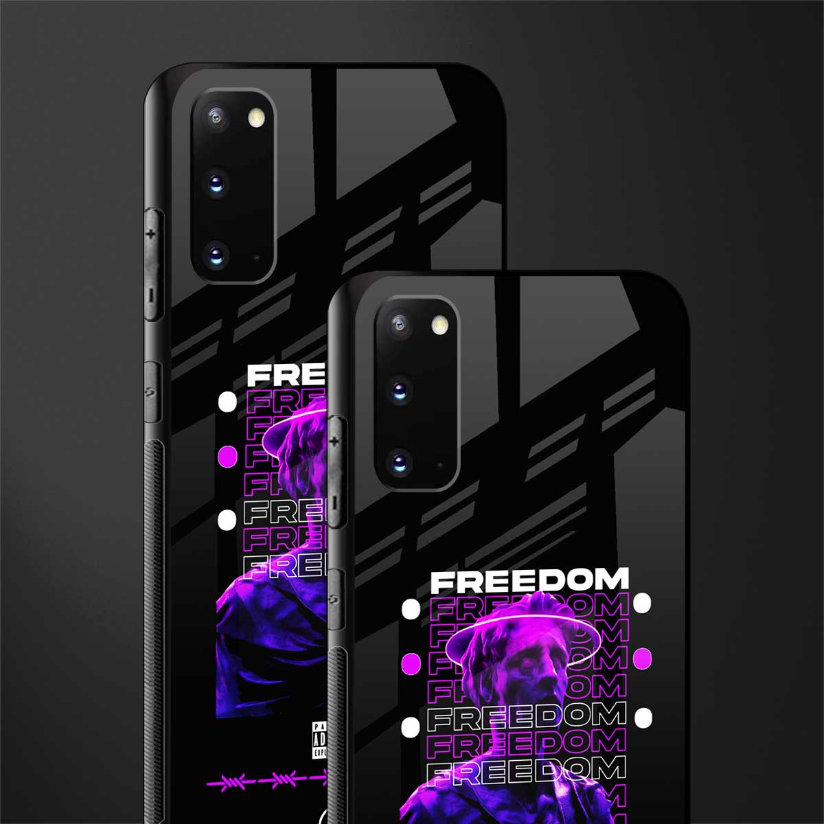 freedom glass case for samsung galaxy s20 image-2