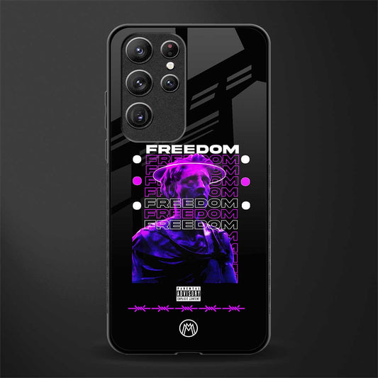 freedom glass case for samsung galaxy s22 ultra 5g image