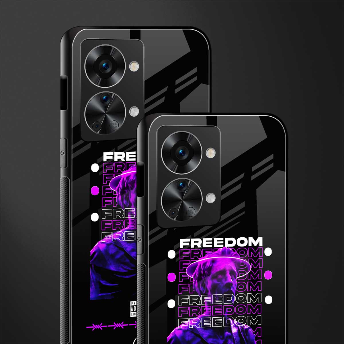 freedom glass case for phone case | glass case for oneplus nord 2t 5g