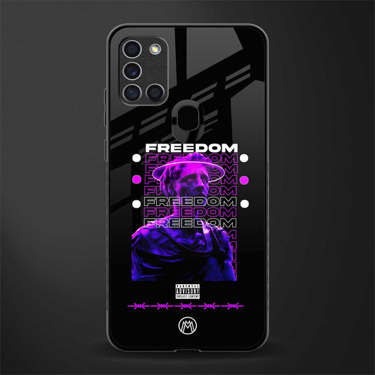 freedom glass case for samsung galaxy a21s image
