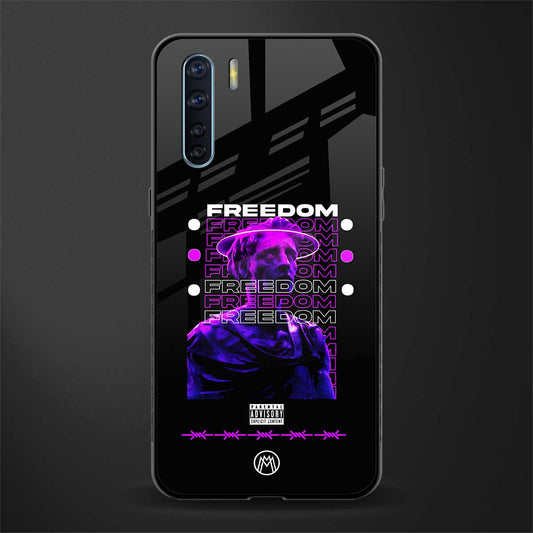 freedom glass case for oppo f15 image