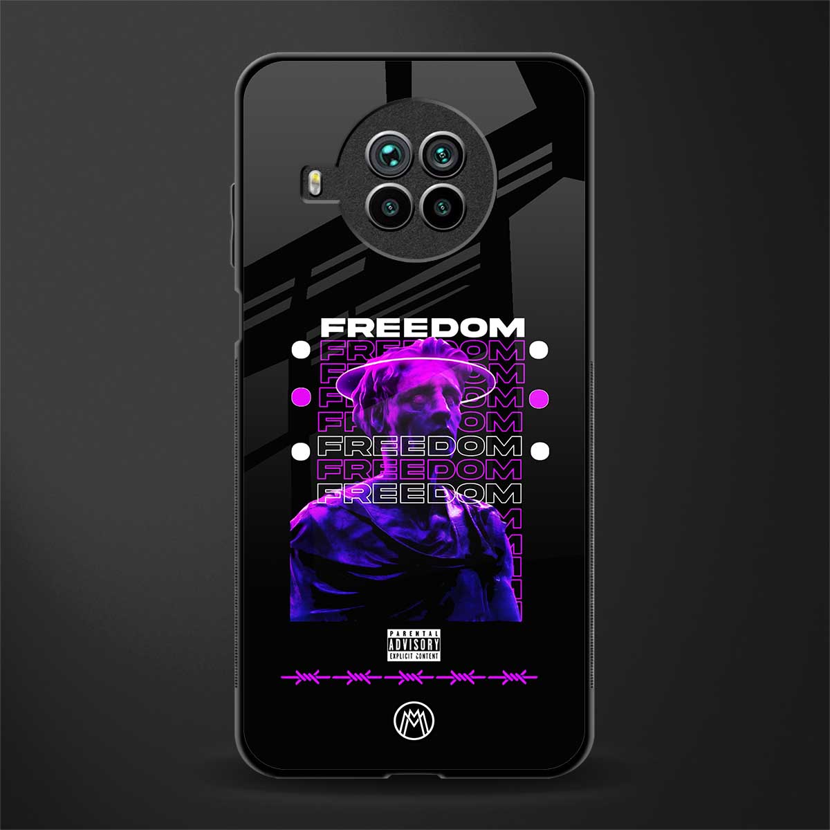 freedom glass case for mi 10i image