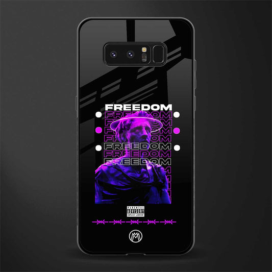 freedom glass case for samsung galaxy note 8 image