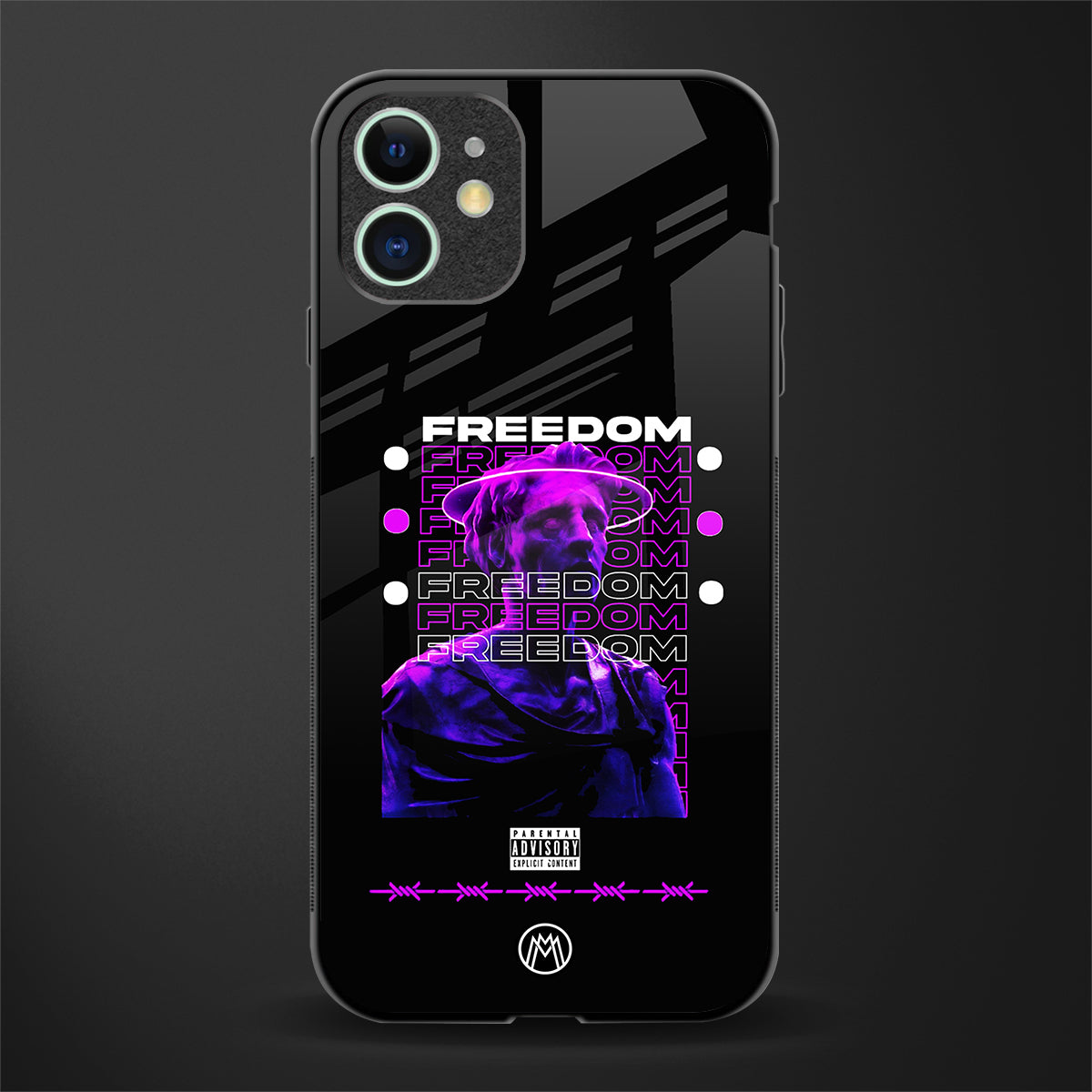 freedom glass case for iphone 11 image