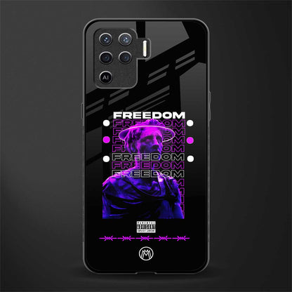 freedom glass case for oppo f19 pro image