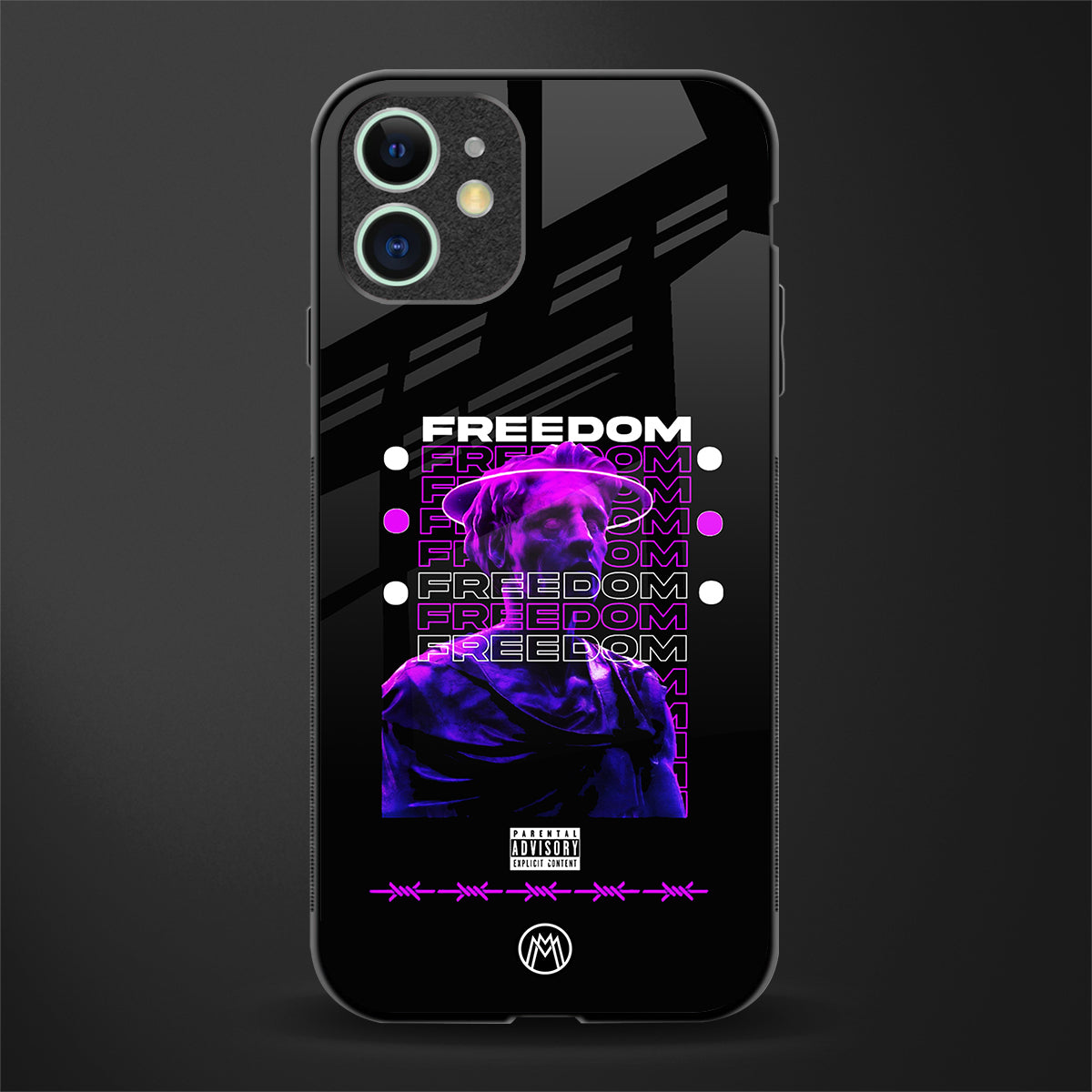 freedom glass case for iphone 12 mini image