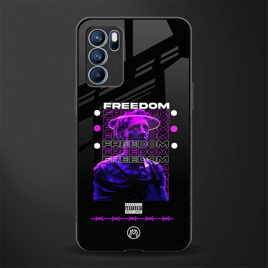 freedom glass case for oppo reno6 5g image