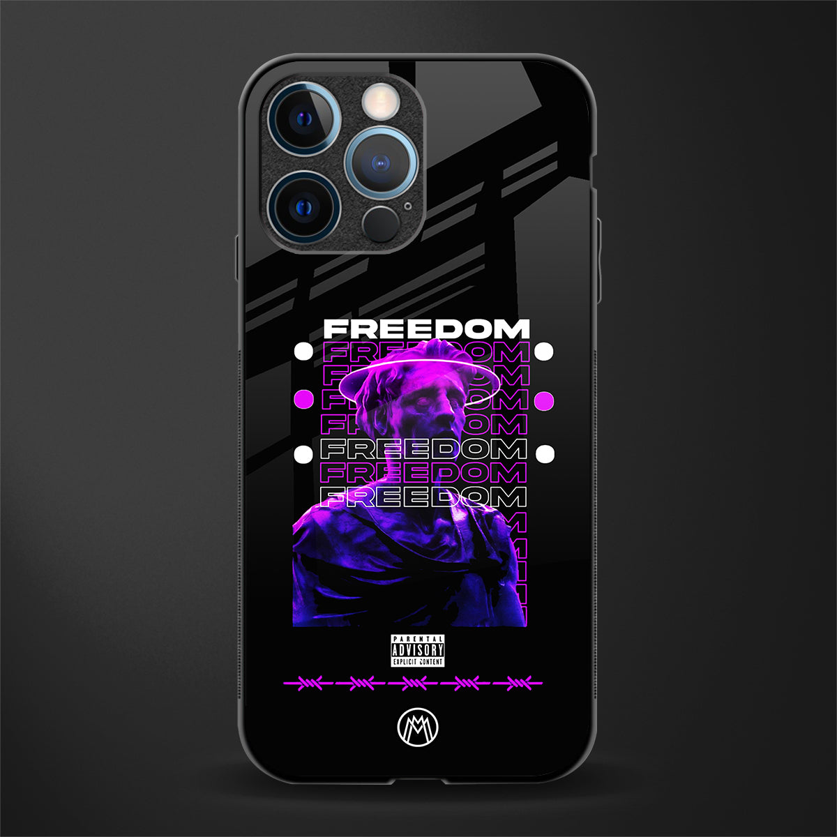 freedom glass case for iphone 12 pro image