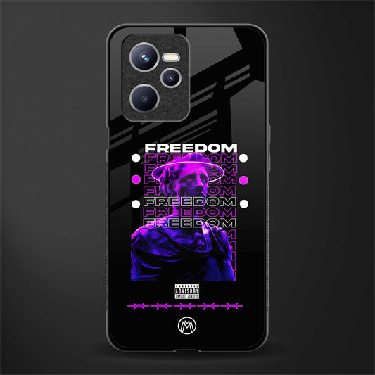 freedom glass case for realme c35 image