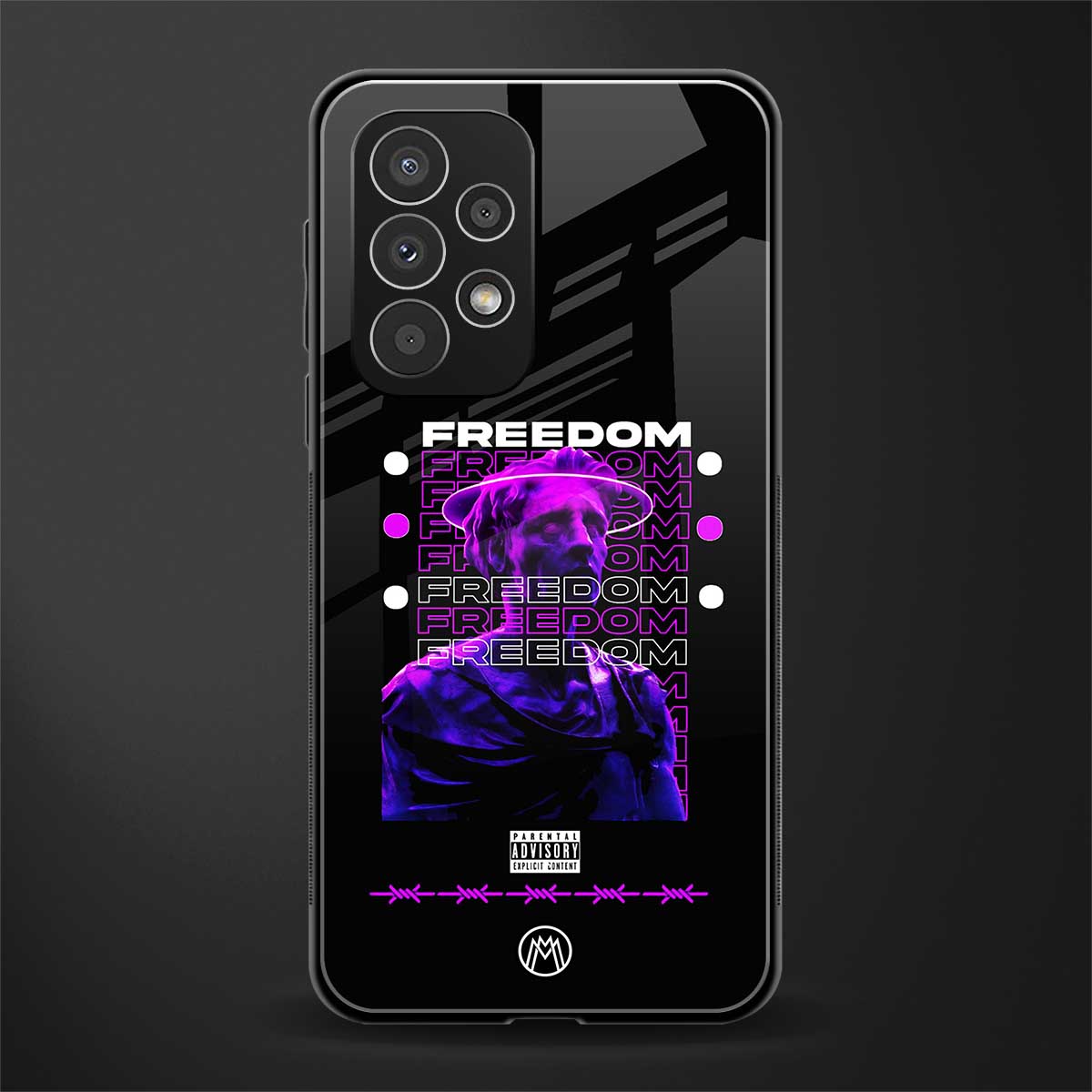 freedom back phone cover | glass case for samsung galaxy a53 5g