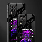 freedom back phone cover | glass case for samsung galaxy m33 5g