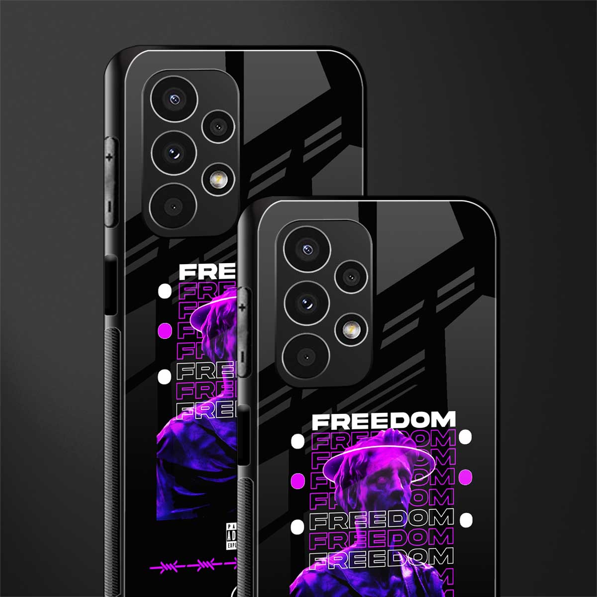 freedom back phone cover | glass case for samsung galaxy a13 4g