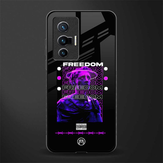 freedom glass case for vivo x70 image
