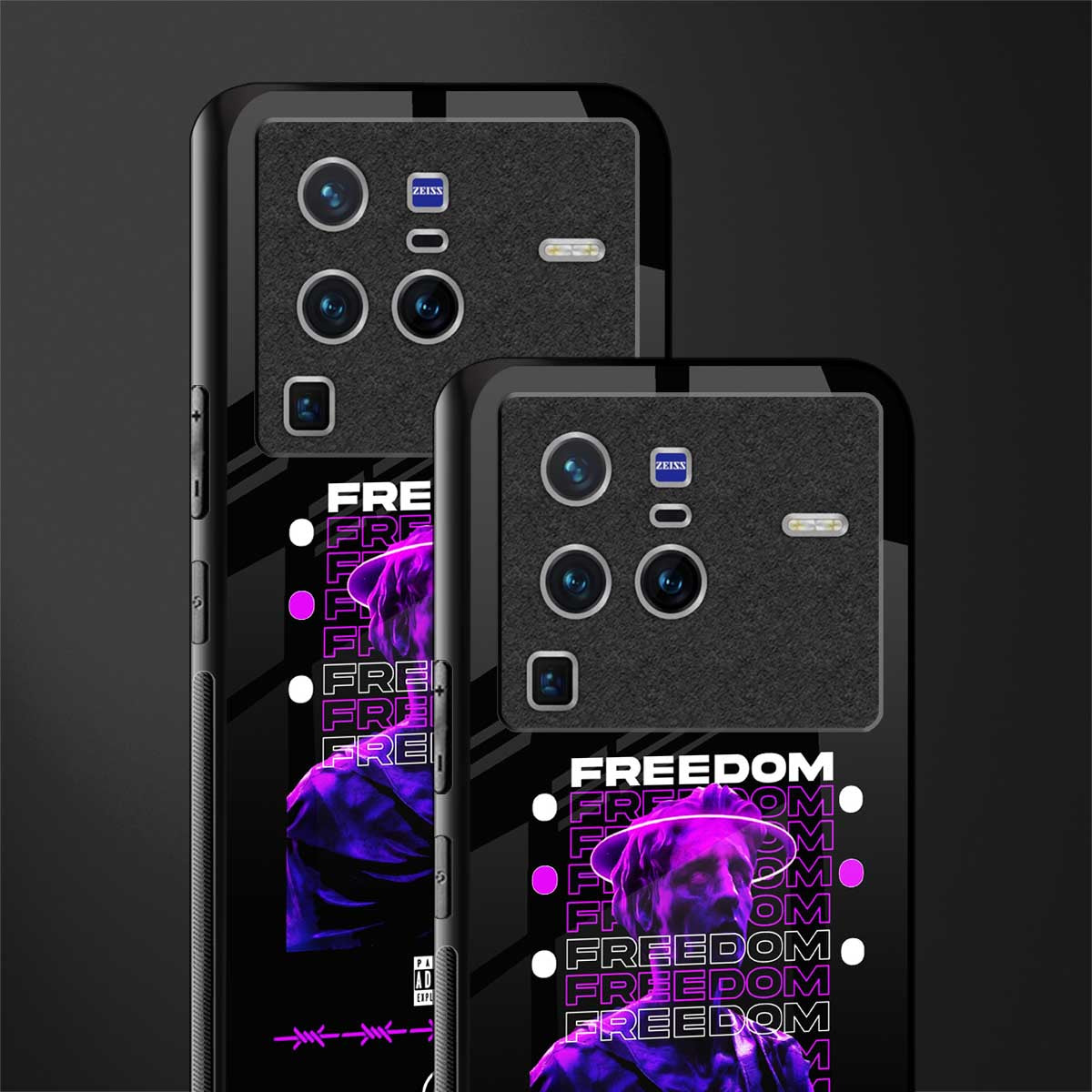 freedom glass case for vivo x80 pro 5g image-2