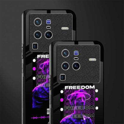 freedom glass case for vivo x80 pro 5g image-2