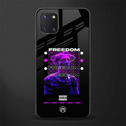 freedom glass case for samsung a81 image