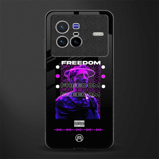 freedom glass case for vivo x80 image