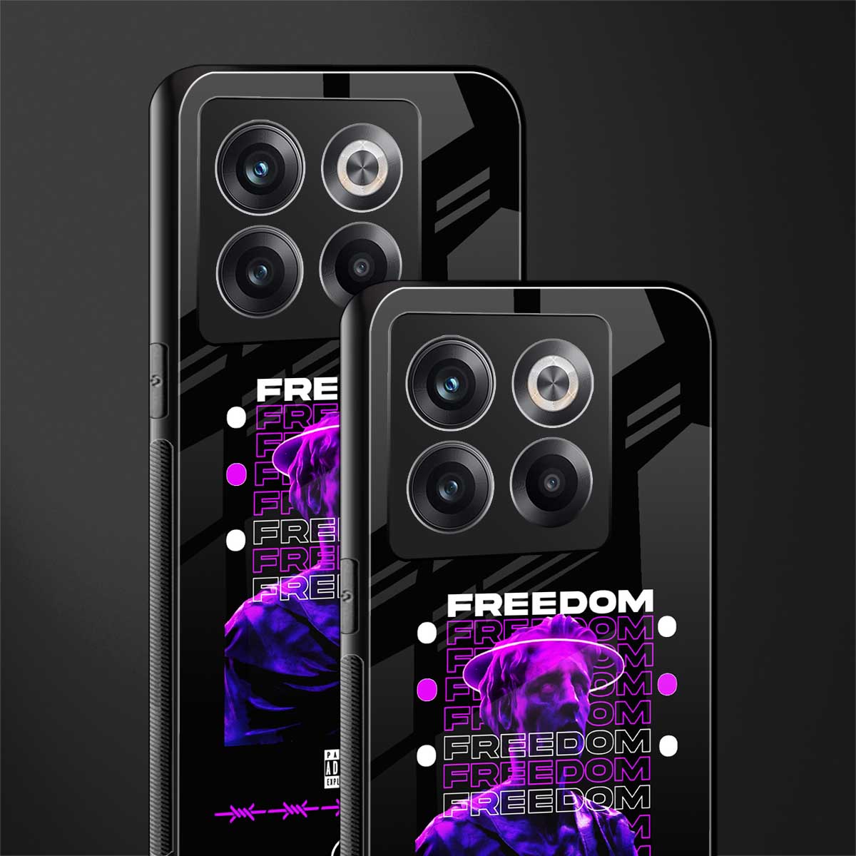 freedom back phone cover | glass case for oneplus 10t